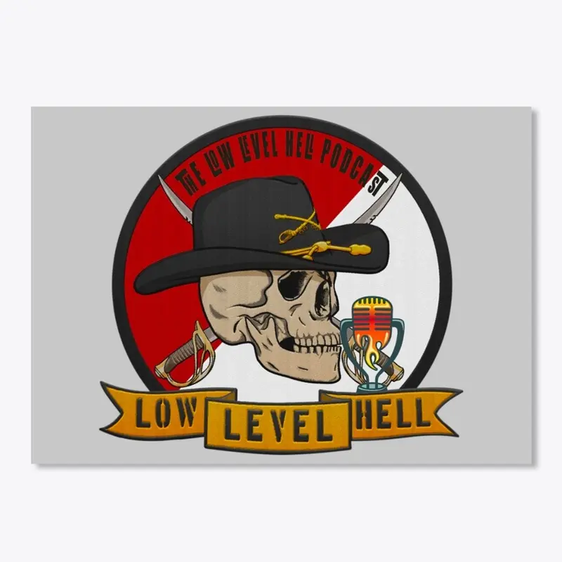 Low Level Hell Podcast Skull