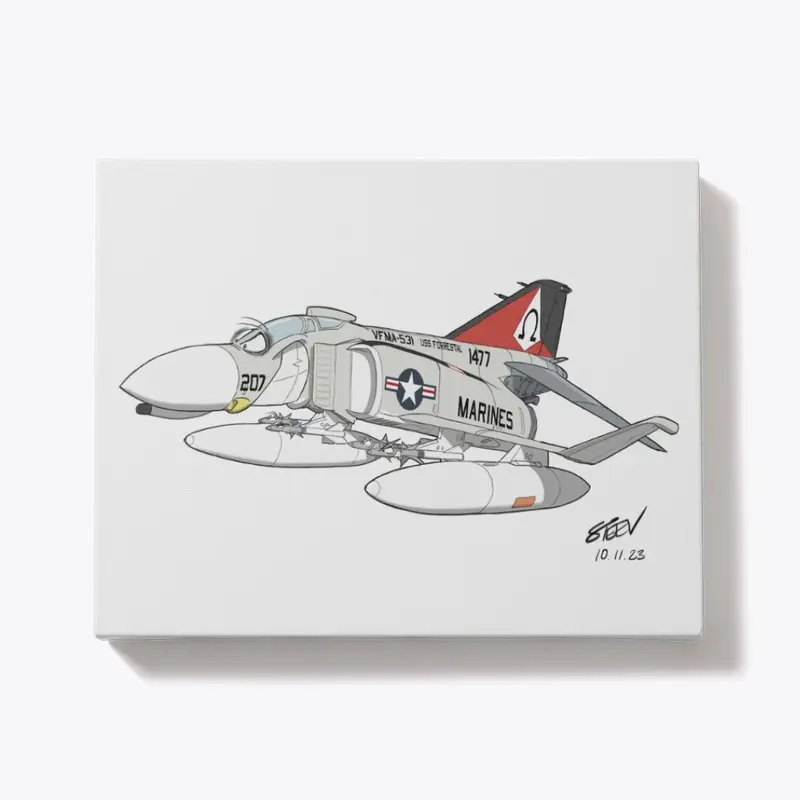 F-4 Phantom Canvas (Charity)