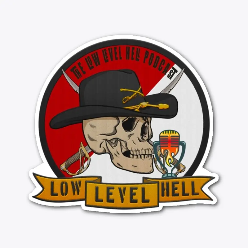 Low Level Hell Podcast Skull